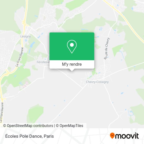 Écoles Pole Dance plan