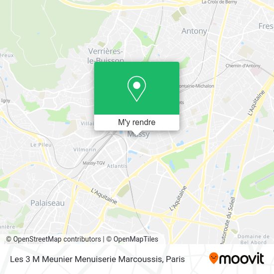 Les 3 M Meunier Menuiserie Marcoussis plan