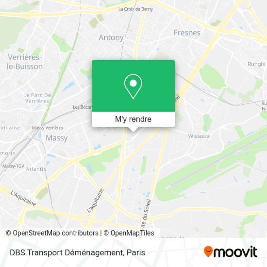 DBS Transport Déménagement plan
