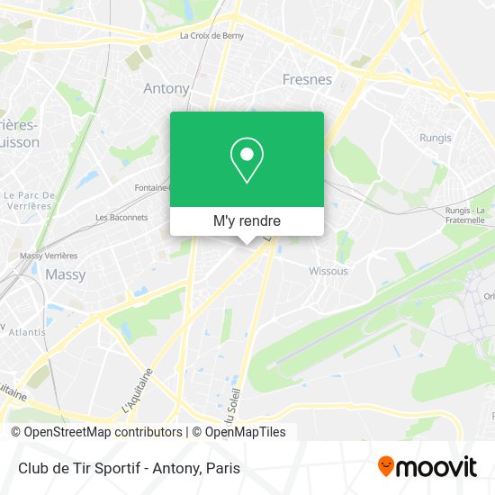Club de Tir Sportif - Antony plan