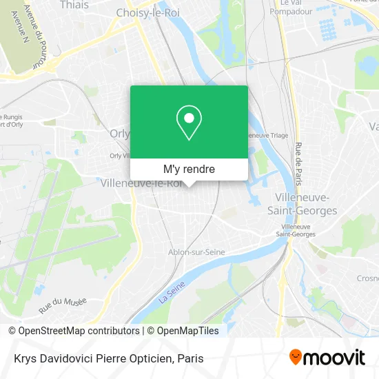 Krys Davidovici Pierre Opticien plan
