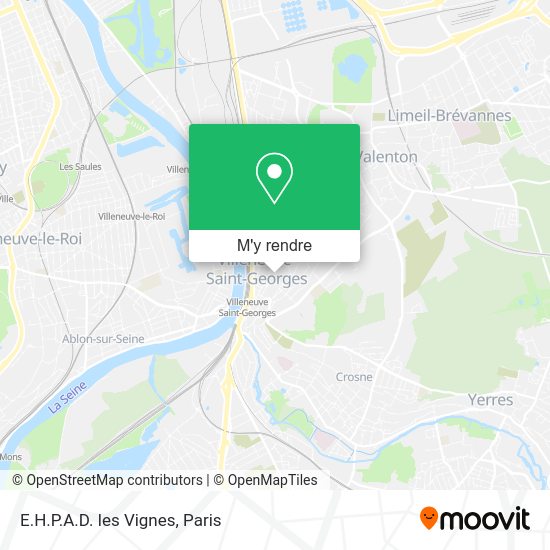 E.H.P.A.D. les Vignes plan