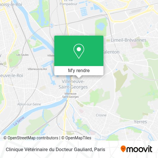 Clinique Vétérinaire du Docteur Gauliard plan