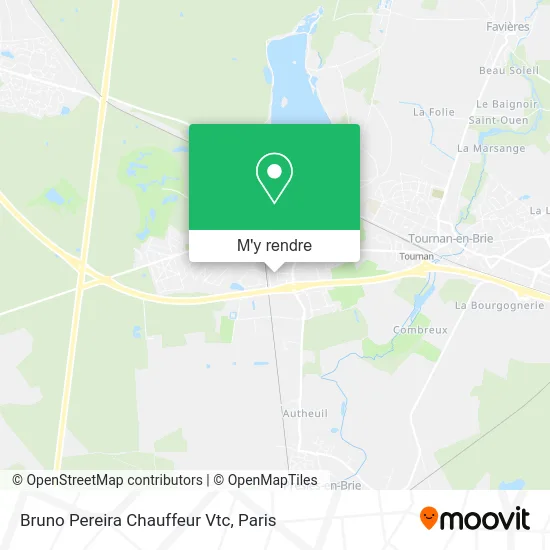 Bruno Pereira Chauffeur Vtc plan
