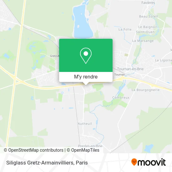 Siliglass Gretz-Armainvilliers plan