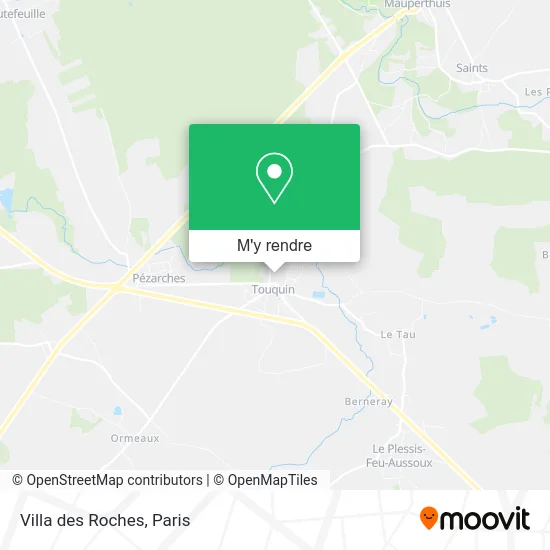 Villa des Roches plan