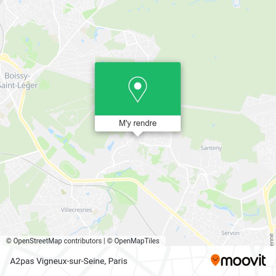 A2pas Vigneux-sur-Seine plan