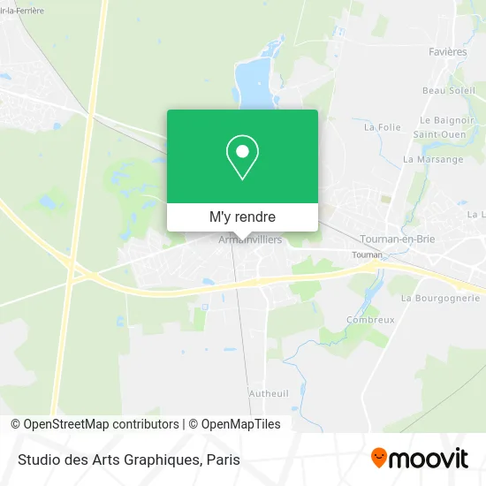 Studio des Arts Graphiques plan