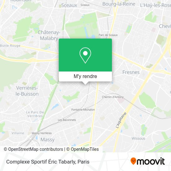 Complexe Sportif Éric Tabarly plan