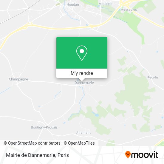 Mairie de Dannemarie plan