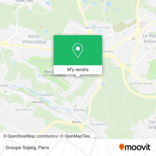 Groupe Sopeg plan
