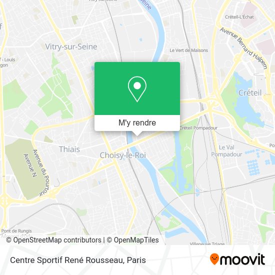 Centre Sportif René Rousseau plan