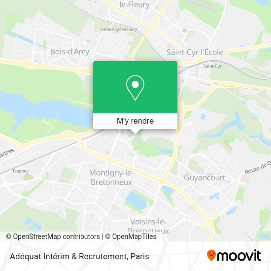 Adéquat Intérim & Recrutement plan