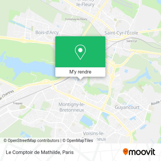 Le Comptoir de Mathilde plan