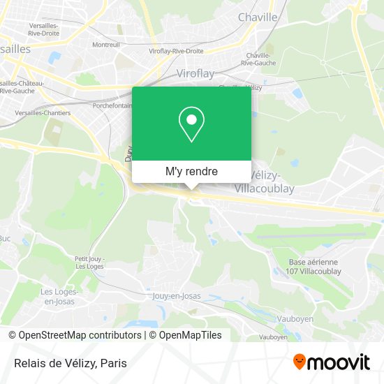 Relais de Vélizy plan