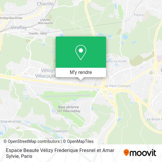 Espace Beaute Vélizy Frederique Fresnel et Amar Sylvie plan