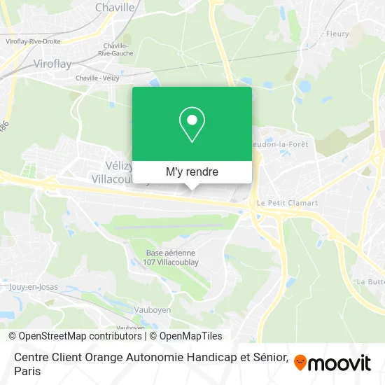 Centre Client Orange Autonomie Handicap et Sénior plan
