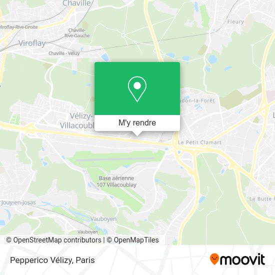 Pepperico Vélizy plan