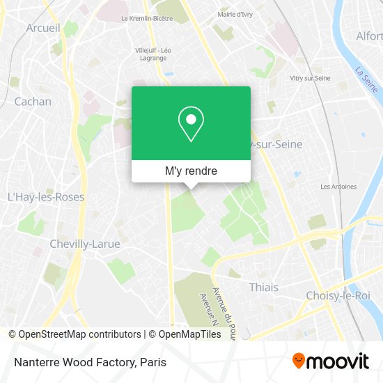 Nanterre Wood Factory plan