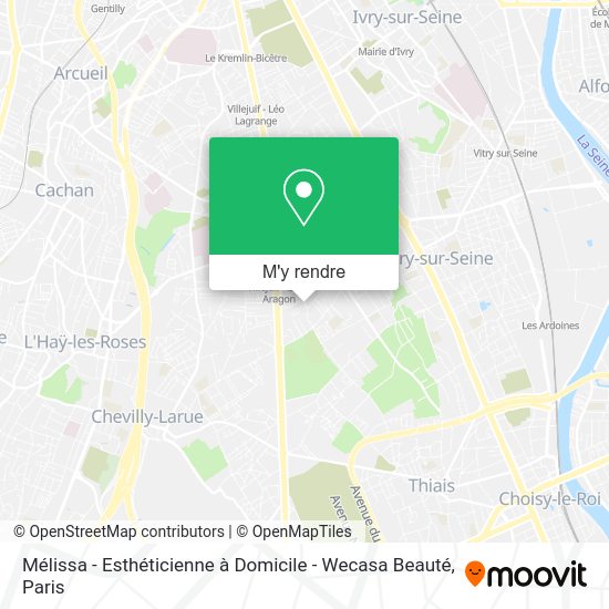 Mélissa - Esthéticienne à Domicile - Wecasa Beauté plan