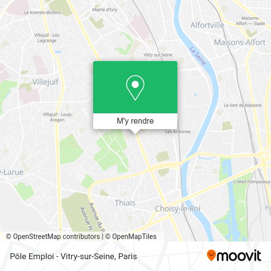 Pôle Emploi - Vitry-sur-Seine plan