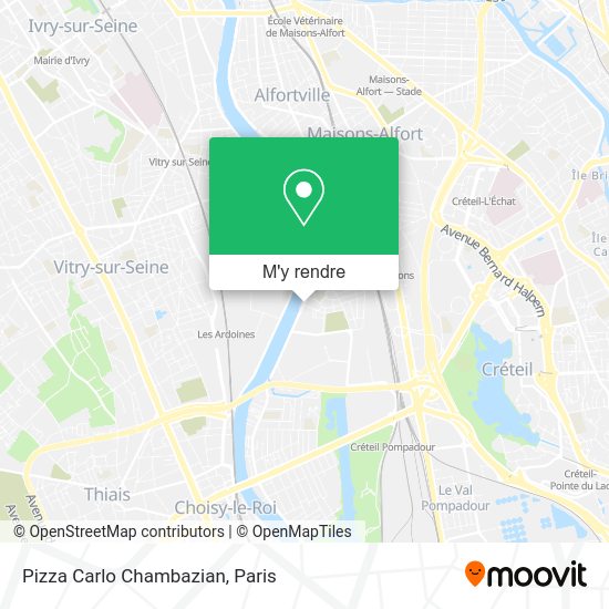 Pizza Carlo Chambazian plan