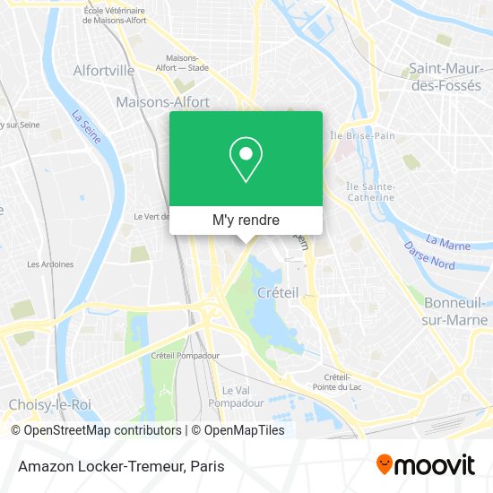 Amazon Locker-Tremeur plan