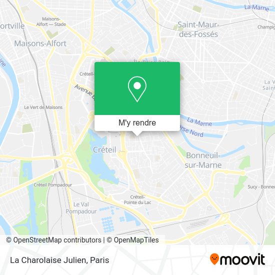 La Charolaise Julien plan