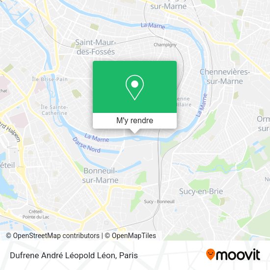 Dufrene André Léopold Léon plan