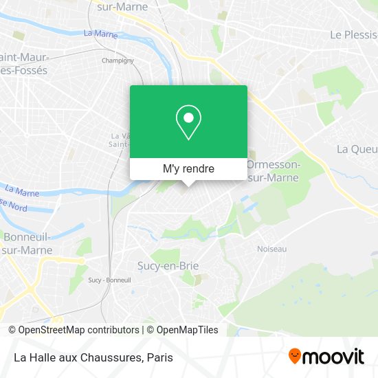 La Halle aux Chaussures plan