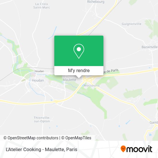 L'Atelier Cooking - Maulette plan