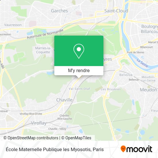 École Maternelle Publique les Myosotis plan