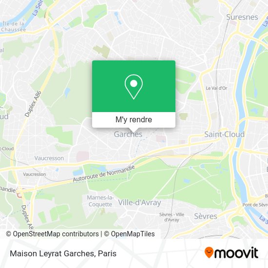 Maison Leyrat Garches plan