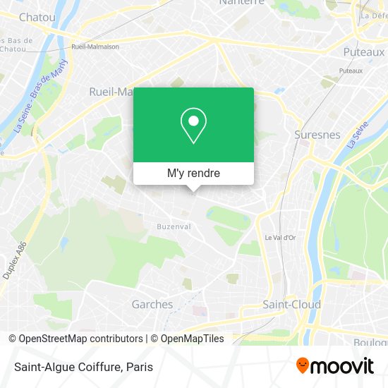 Saint-Algue Coiffure plan