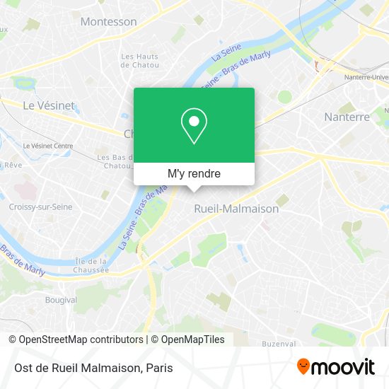 Ost de Rueil Malmaison plan