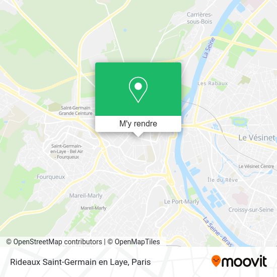 Rideaux Saint-Germain en Laye plan