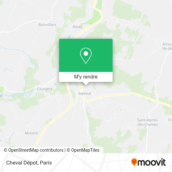 Cheval Dépot plan