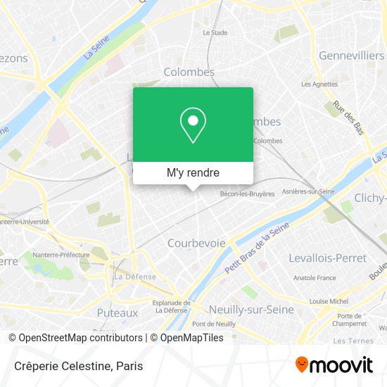 Crêperie Celestine plan