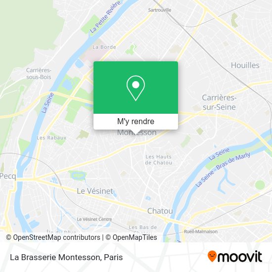 La Brasserie Montesson plan