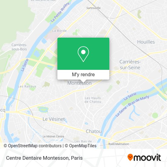 Centre Dentaire Montesson plan