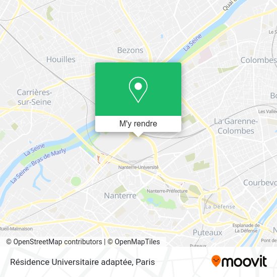 Résidence Universitaire adaptée plan