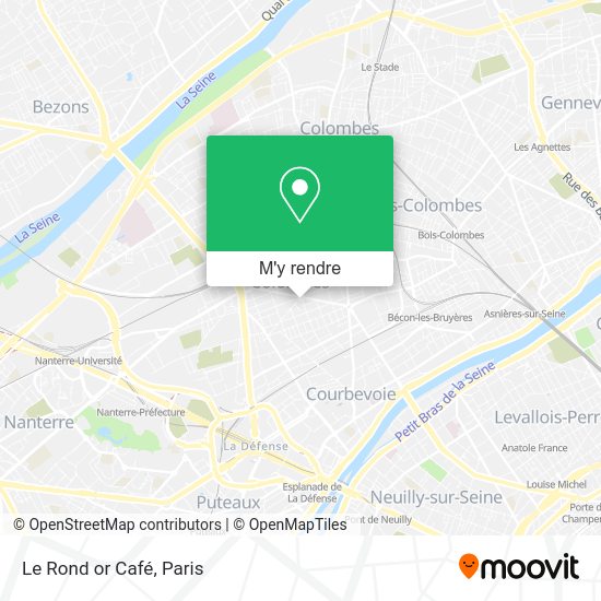 Le Rond or Café plan