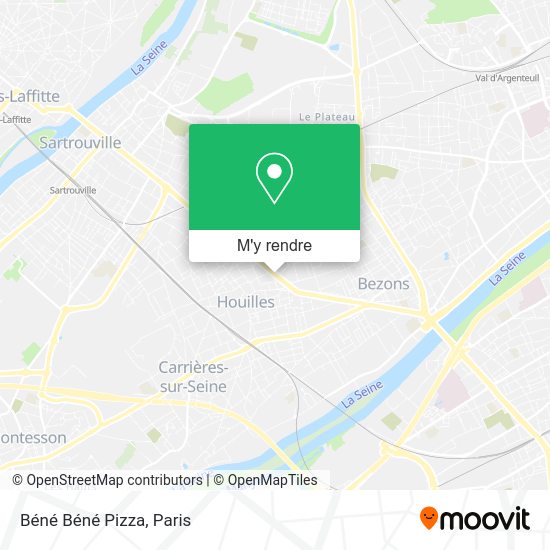 Béné Béné Pizza plan
