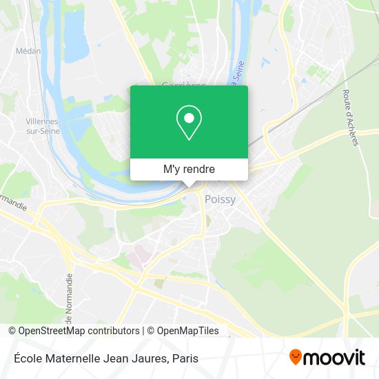 École Maternelle Jean Jaures plan