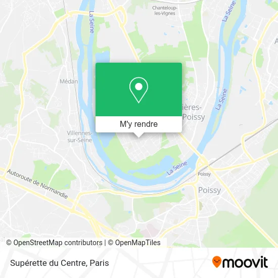 Supérette du Centre plan