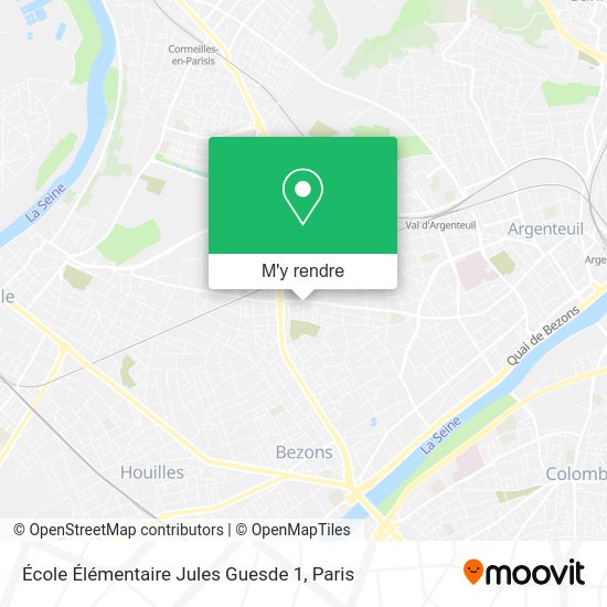 École Élémentaire Jules Guesde 1 plan
