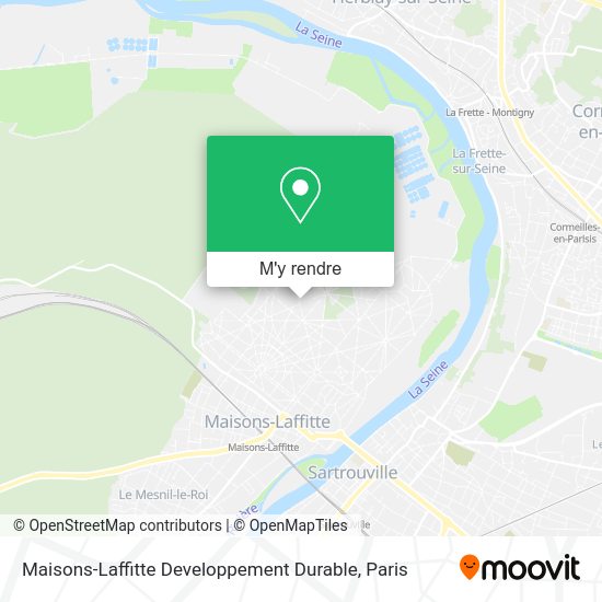 Maisons-Laffitte Developpement Durable plan