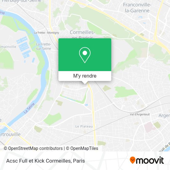 Acsc Full et Kick Cormeilles plan