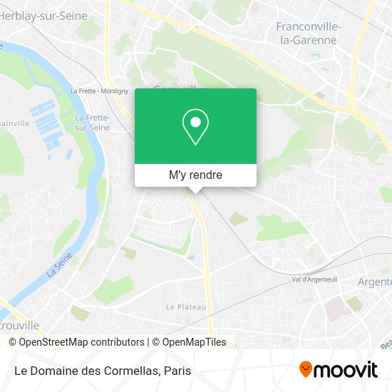 Le Domaine des Cormellas plan