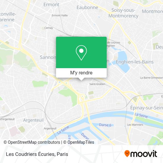 Les Coudriers Écuries plan
